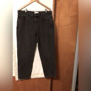 AMI ALEXANDRA MATTIUSSI  TAPERED FIT JEANS SZ 34